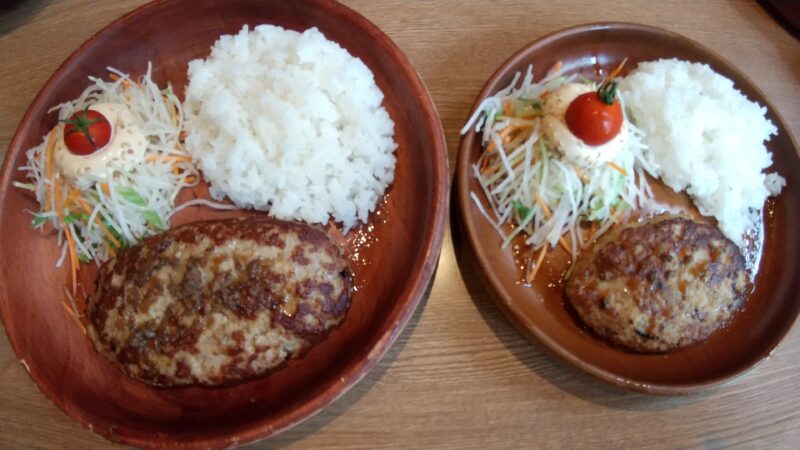 レギュラーバーグディッシュとキッズバーグディッシュの比較