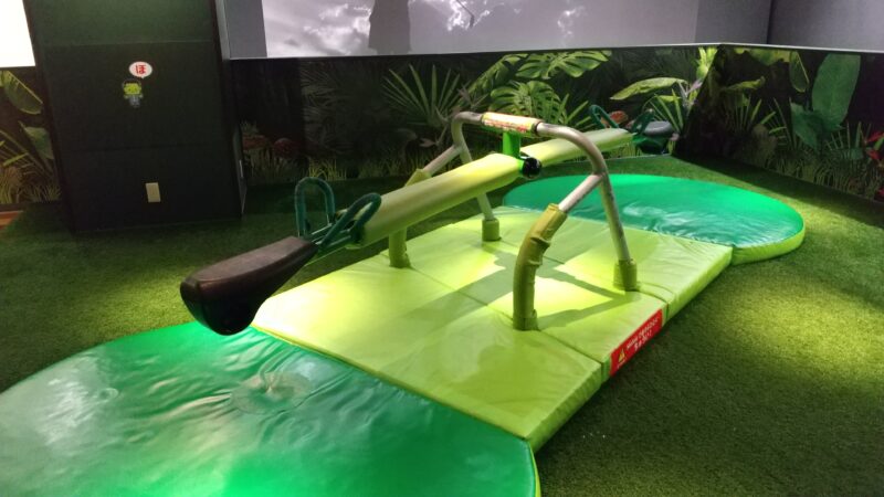 はっぱのシーソー