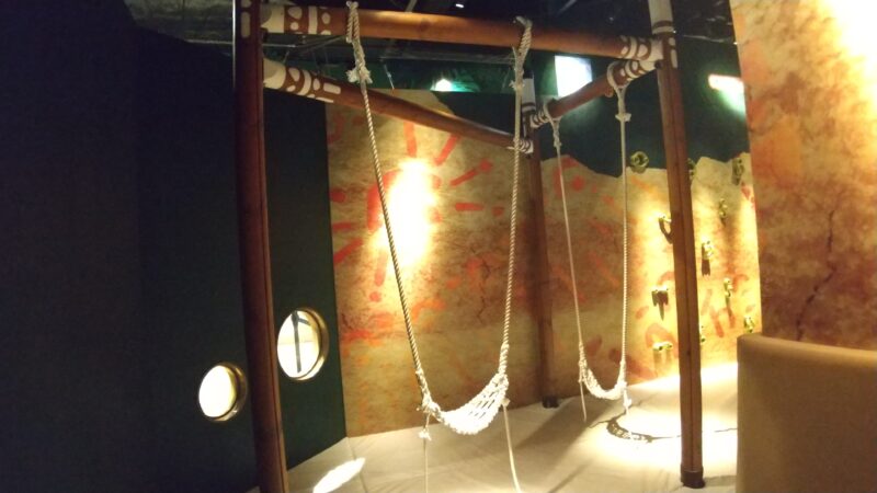 ゆらゆら雲のイス